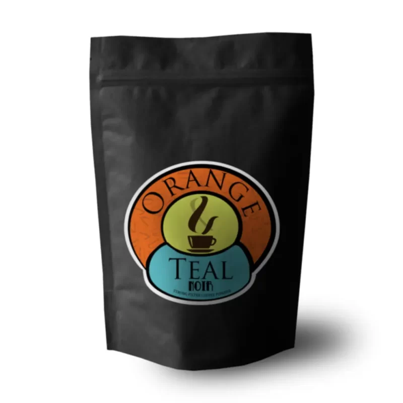 ORANGE & TEAL - NOIR- Strong Filter coffee powder